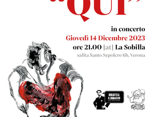 Lalli a Verona! Giovedì 14 dicembre a La Sobilla
