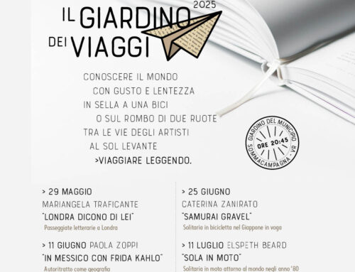 “Il giardino dei viaggi”: incontri letterari nel giardino della Villa Municipale di Sommacampagna