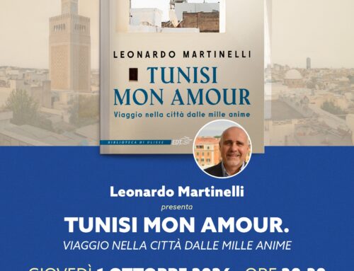 Presentazione di “Tunisi mon amour” , giovedì 1° ottobre alle 20,30 al Museo Africano